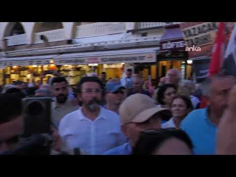 Adalar Belediye Başkanı Ali Ercan Akpolat'ın gözaltına alınması protesto ediliyor / İstanbul #Canlı